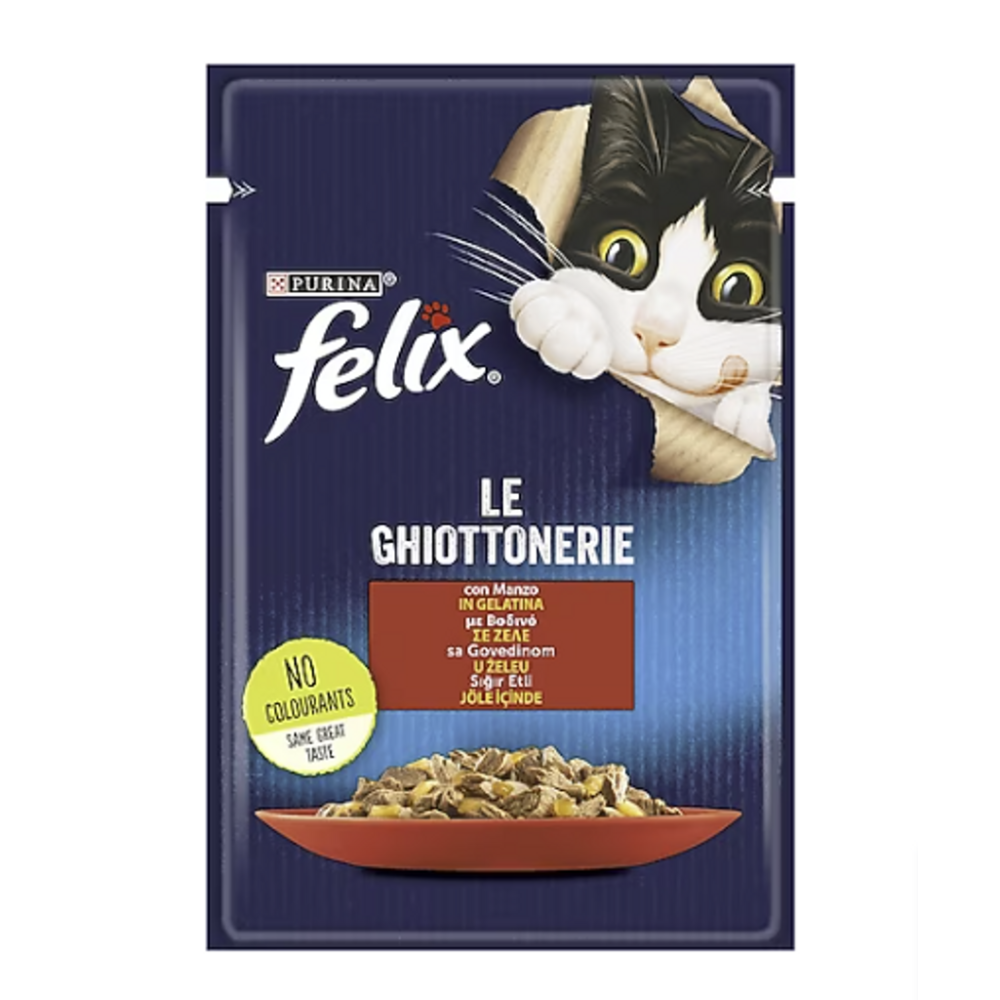 Felix Sığır Etli 85 Gr Yetişkin Kedi Yaş Maması