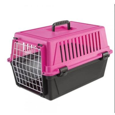 Ferplast Atlas 10 Kedi Köpek Taşıma Kafesi Pembe