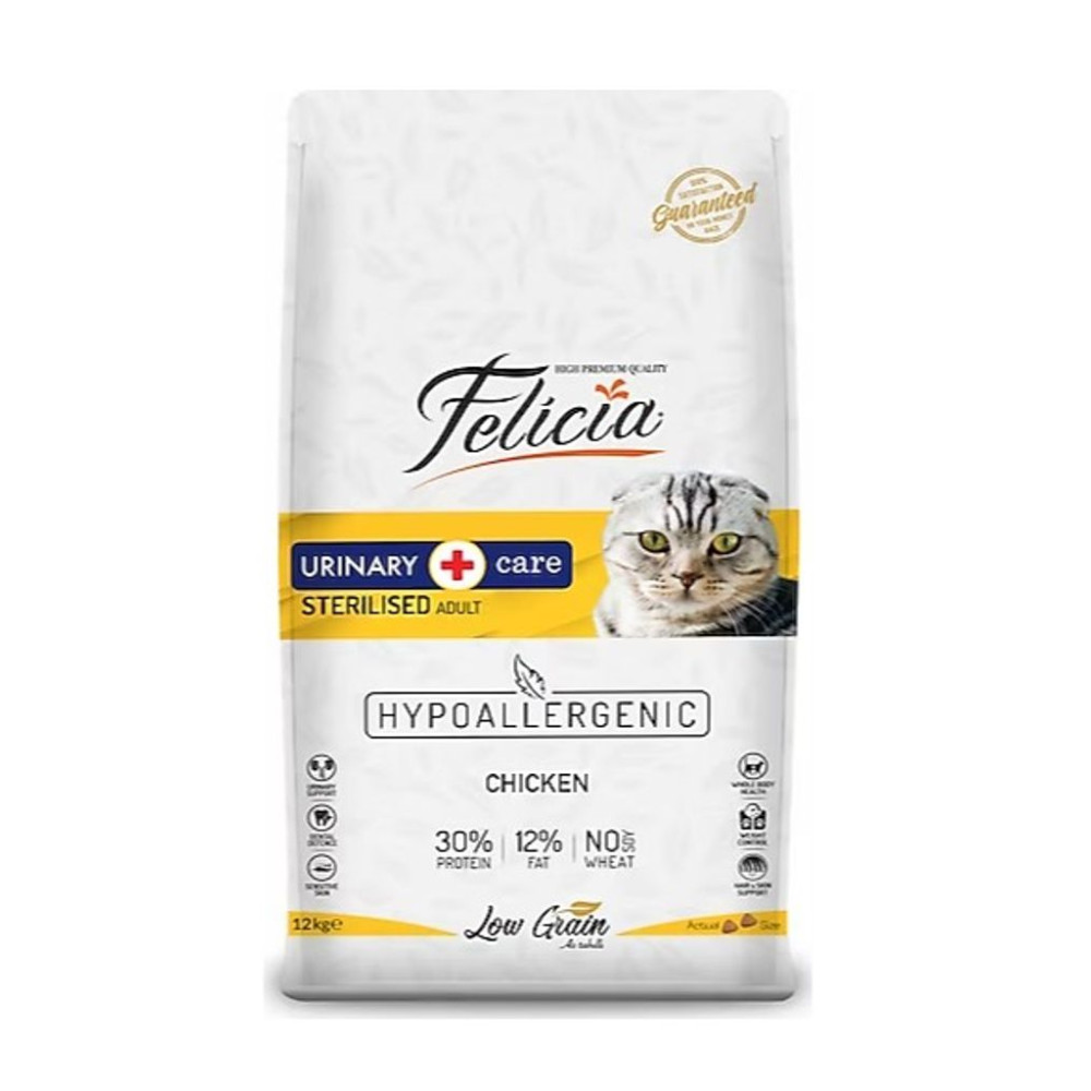Felicia Sterilised Tavuk Etli 12 kg Kısırlaştırılmış Yetişkin Kedi Maması