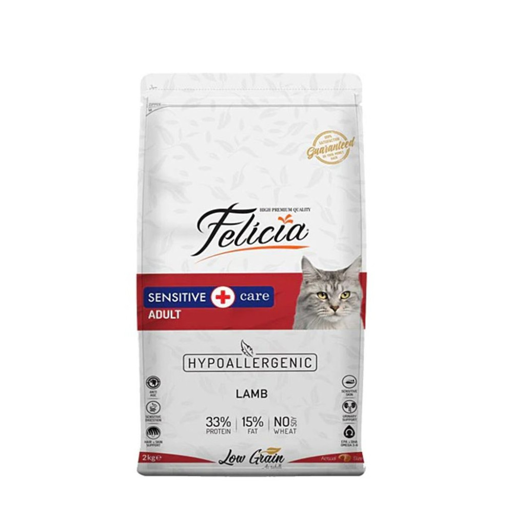 Felicia Kuzu Etli 2 kg Yetişkin Kedi Maması