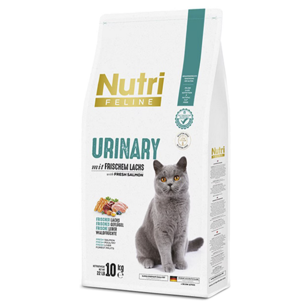 Nutri Feline Urinary Somon Etli 10 kg Yetişkin Kedi Maması