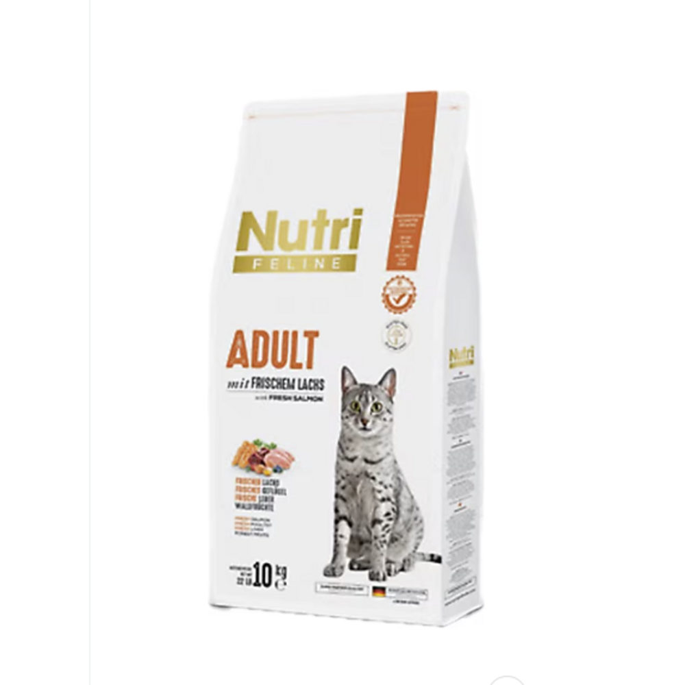 Nutri Feline Somonlu 10 Kg Yetişkin Kedi Maması