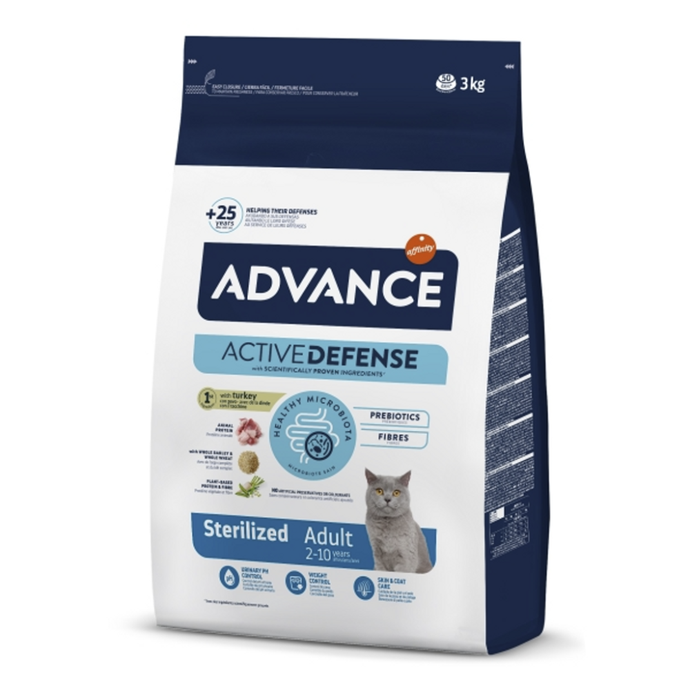 Advance Sterilised Hindili 3 Kg Kısırlaştırılmış Yetişkin Kedi Maması