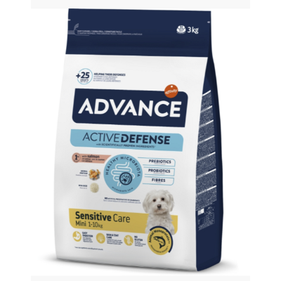 Advance Mini Sensitive Somonlu 3 Kg Küçük Irk Yetişkin Köpek Maması