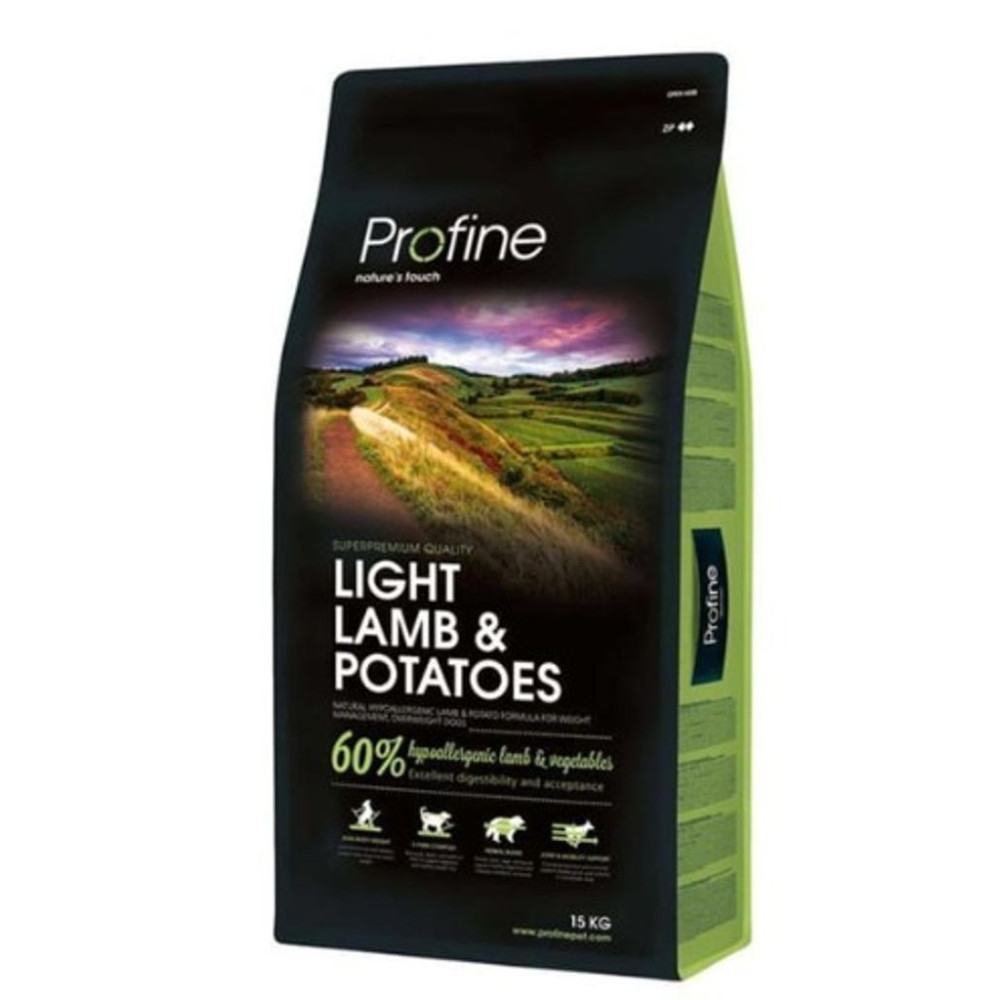 Profine Light Düşük Tahıllı Kuzu Etli Patatesli 15 kg Yetişkin Köpek Maması