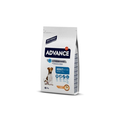 Advance Dog Adult Mini Irk Köpek Maması 3 Kg 223-502319, one size