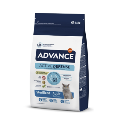 Advance Yetişkin Kısır Hindili Kedi Maması 1.5 Kg