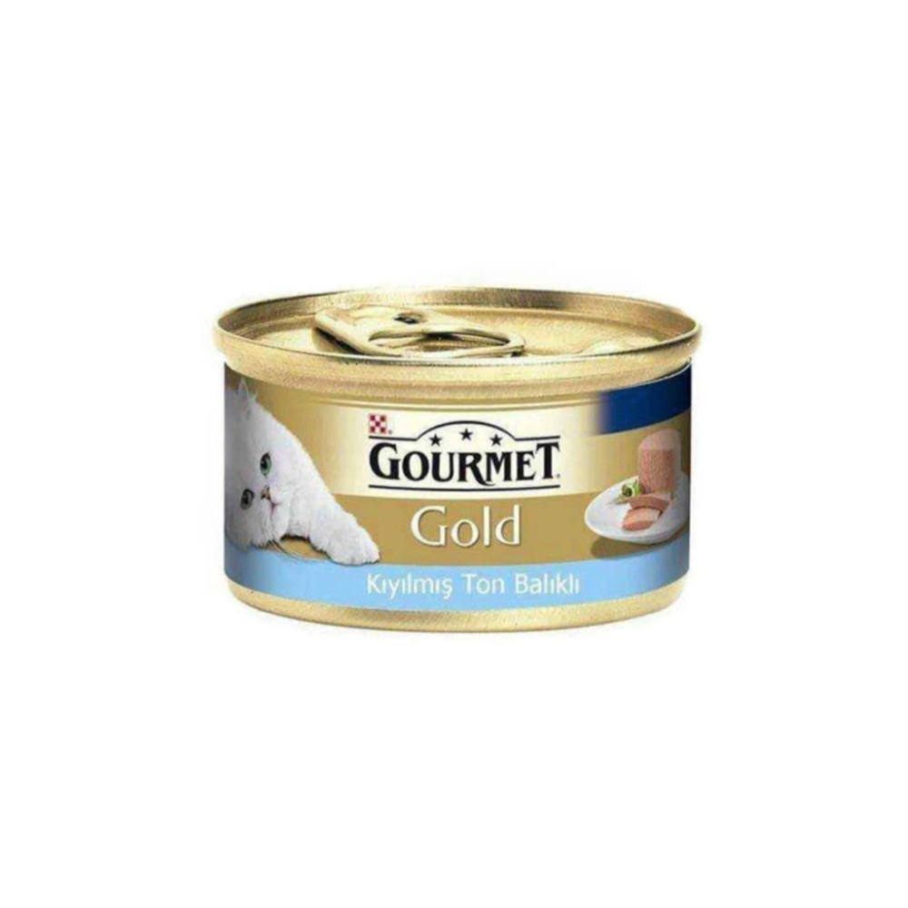 Gourmet Gold Kıyılmış Ton Balıklı 85 gr Yaş 24'lü 1011-12417662, one size