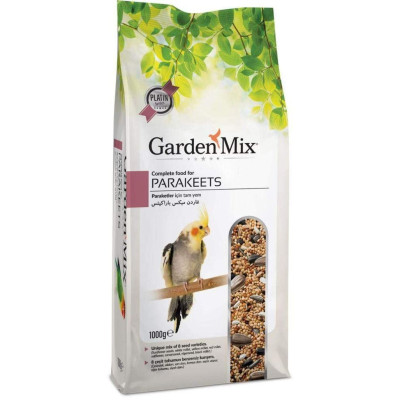 Gardenmix Platin Cennet Sultan Papağani Paraket Yemi 1 Kg X 5 Adet P46S5249, one size