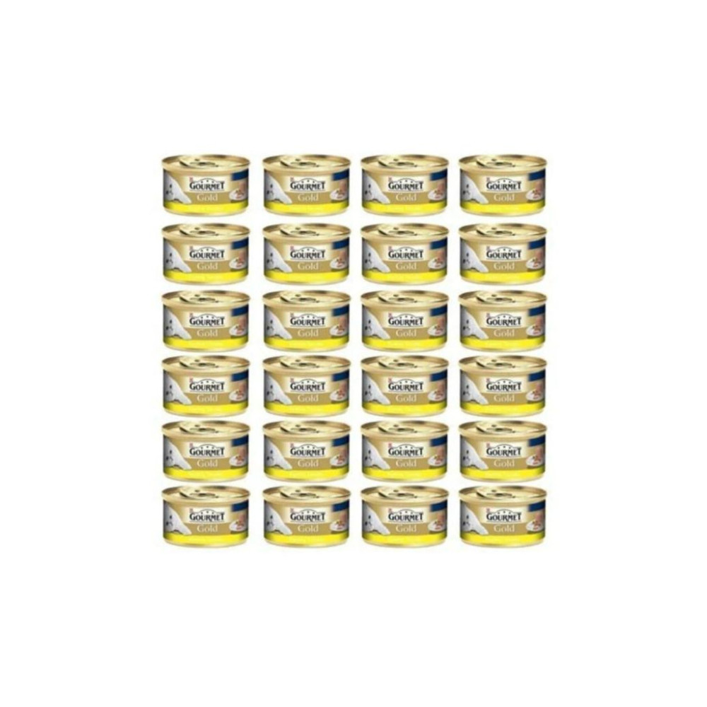Gourmet Gold Kıyılmış Tavuklu Kedi Konservesi 85 gr 24 Adet 2401094, one size