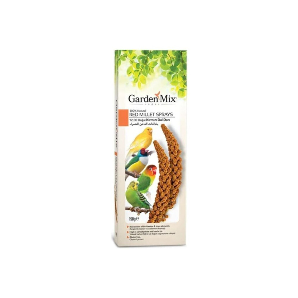 Gardenmix Kızıl Dal Darı 150 gr Yüksek Besin Değerli 900-006, one size