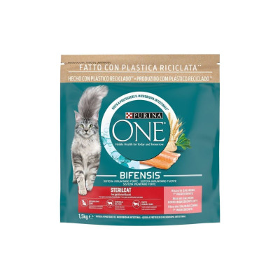 Purina One One Somonlu Kısırlaştırılmış Kedi Maması 1,5 Kg 5dab-48, one size