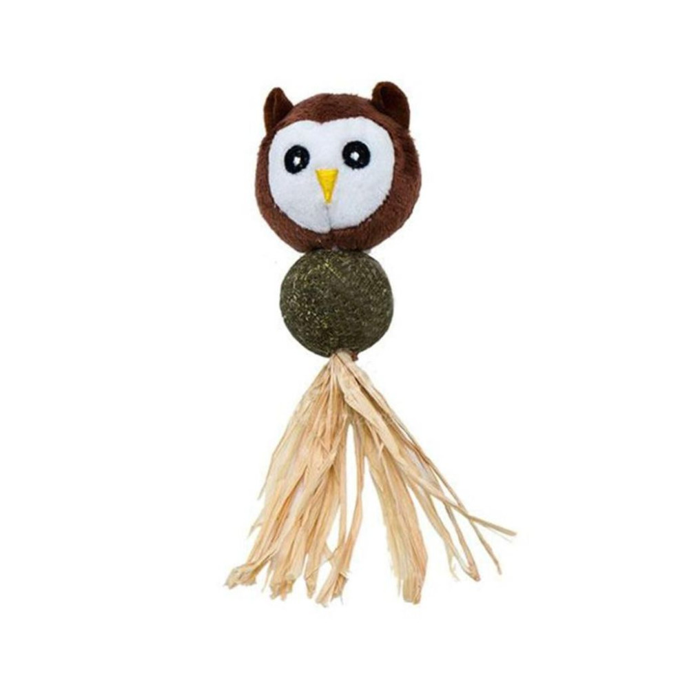 Eastland Catnipli Peluş Baykuş Kedi Oyuncağı 27 Cm 520-550943, one size