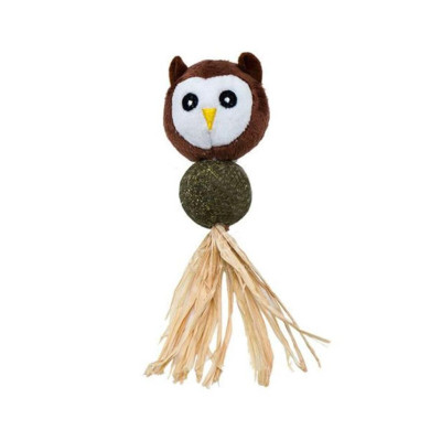 Eastland Catnipli Peluş Baykuş Kedi Oyuncağı 27 Cm 520-550943, one size