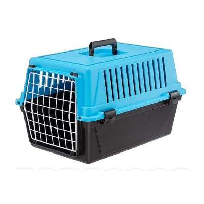 Ferplast Atlas 10 Kedi Köpek Taşıma Kafesi Mavi 8010690139432