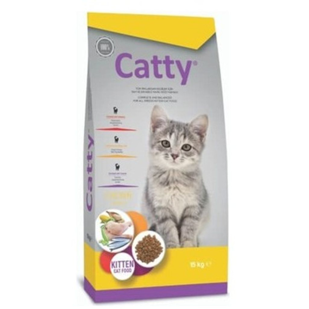 Catty Kitten Tavuklu 15 kg Yavru Kedi Maması
