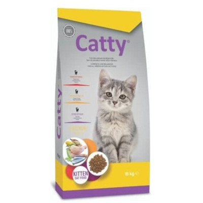 Catty Kitten Tavuklu 15 kg Yavru Kedi Maması