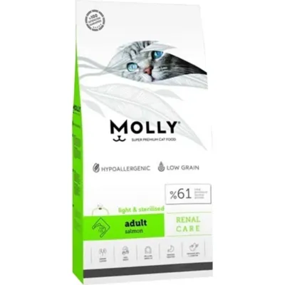 Molly Somonlu Kısırlaştırılmış Yetişkin Kedi Maması 2 kg